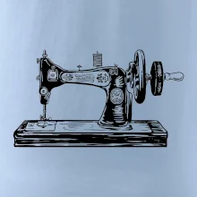 Šijací stroj - starý kreslený