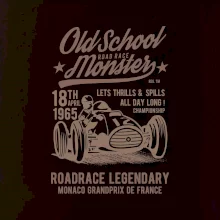 Old School Road Race Monster