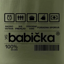Čiarový kód - Dedko/Babicka