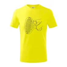 Tenisová raketa jedným ťahom Tenisová raketa jedným ťahom