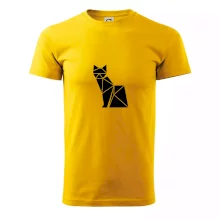 Origami mačka z boku