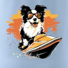 Border Kólia na vodnom skútri