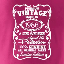 Vintage Etiketa - 1986