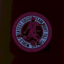 Soccer okrúhly motív