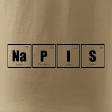 Vlastný nápis - periodická tabuľka