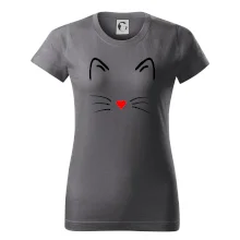 Mačka - srdce namiesto nosa