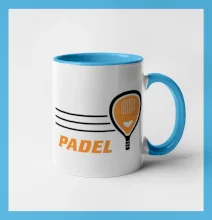 Padel - oranžová raketa