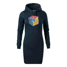 Rubikova kocka kreslená