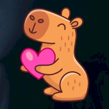 Zamilovaná kapybara Zamilovaná kapybara