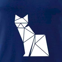 Origami mačka z boku