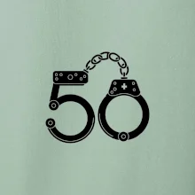 Narodeninové tričko pre policajta - putá 50