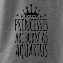 Princesses are born as Aquarius - Vodnár