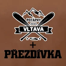 K vode - pádla hory (vlastný nápis) K vode - pádla hory (vlastný nápis)