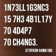 Test inteligencie - Stephen Hawking