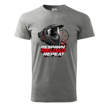 Paintballová maska – Respawn, Reload, Repeat