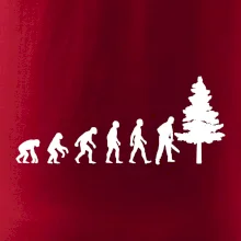 Evolúcia drevorubač - píla a strom