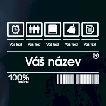 Čárový kód - Vlastní text