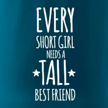 Every short girl needs a tall best friend