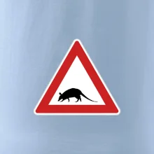 Dopravná značka - krysa