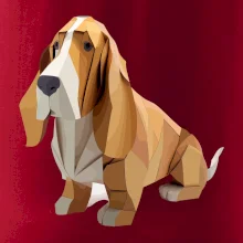 Baset zlepený z papiera