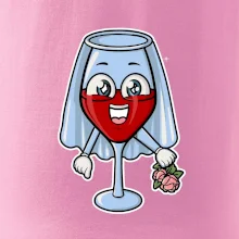 Červené víno pro nevěstu