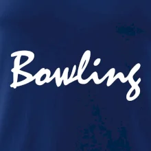 Bowling nápis písacie Bowling nápis písacie
