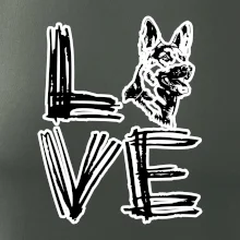 Nemecký ovčiak love