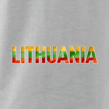 Lithuania - nápis vlajka Lithuania - nápis vlajka