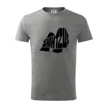 Shih-tzu - nápis v tele