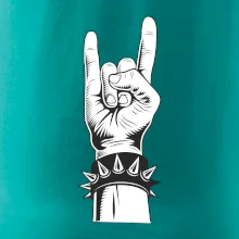 Rock ruka s náramkom Rock ruka s náramkom