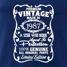 Vintage Etiketa - 1987