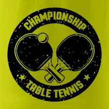 Championship Table tennis - kulatý Championship Table tennis - kulatý