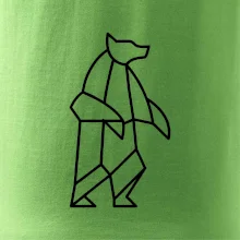 Geometria ľadový medveď stojaci