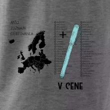 Môj cestovný zoznam - Európa