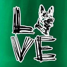 Nemecký ovčiak love
