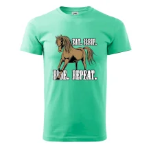 Eat Sleep Ride Repeat Western