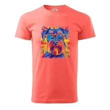 Bradáč farebný štýl 70s