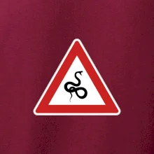 Dopravná značka - Pozor had