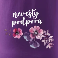 Nevesty podpora kvety ružové