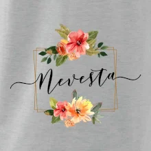 Nevesta štvorec oranžový