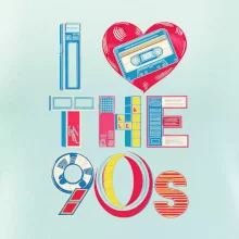 Aj love 90s - srdce a kazeta