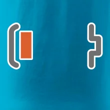 Rodinné tričká - batéria - maminka