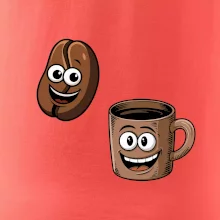 Parové tričko - Hrnček a káva