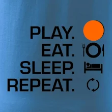 Hokejbal - Play eat sleep repeat