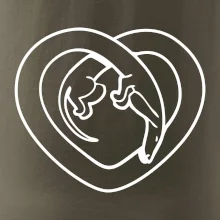 Jazvečík srdca - obrys