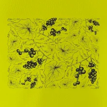 Listy viniča tapeta