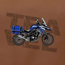 Cestovná enduro modrá