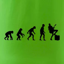 Evolúcia gitarista - noha na kombe