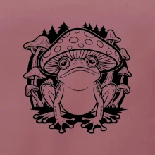 Goblincore čierna hubožaba Goblincore čierna hubožaba