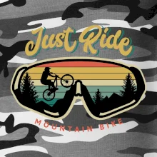 Just ride mountain bike